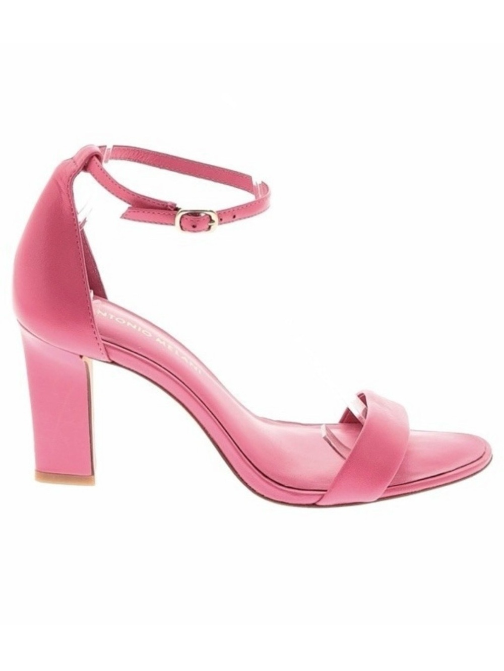 Antonio Melani Ankle Strap Heels Size 7.5 Barbiecore Coquette Pink Date Night